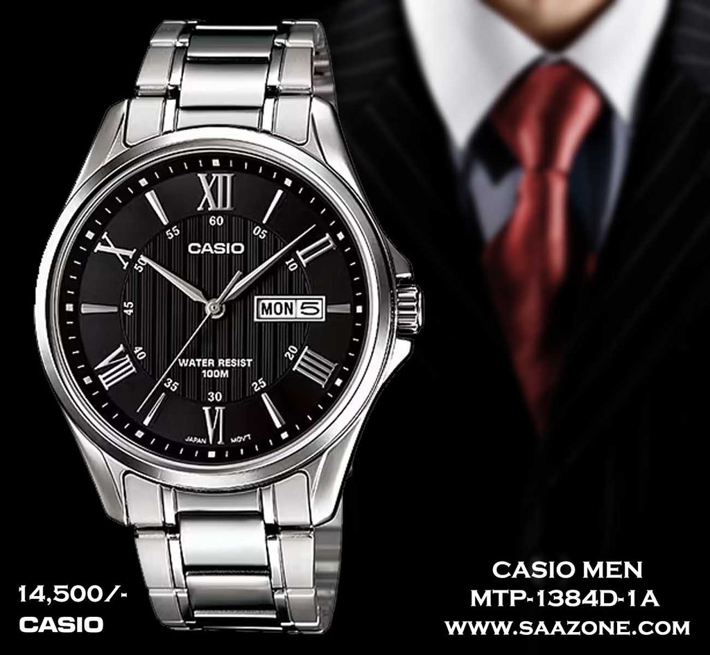 Casio Timepiece for Men MTP-1384D-1A