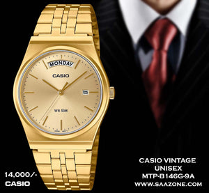 Casio Vintage Unisex Series MTP-B146G-9A
