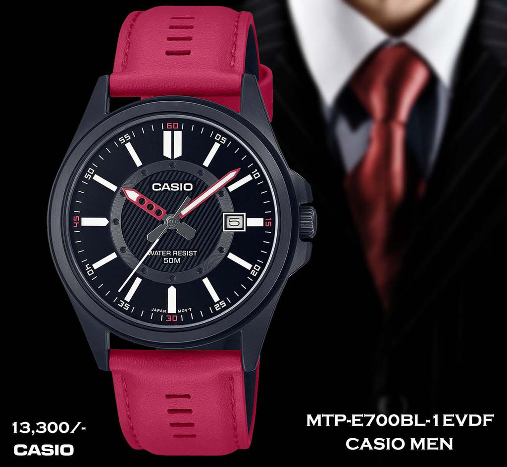 Casio Men Enticer Series MTP-E700BL-1EVDF - Limited Edition