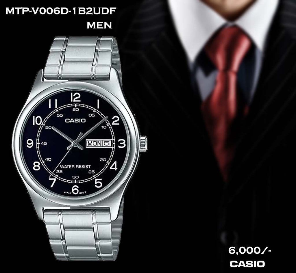 Casio Steel Belt for Men MTP-V006D-1B2