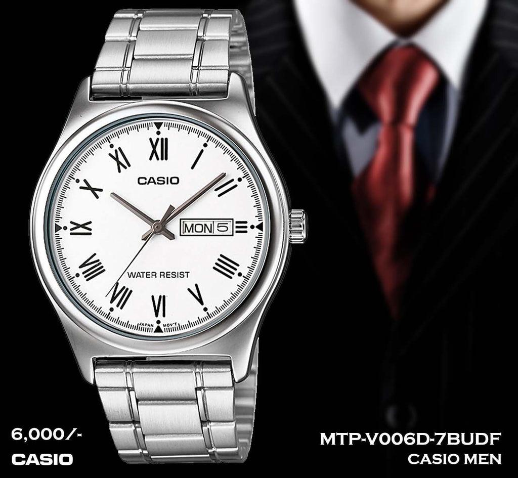 Casio Steel Belt for Men MTP-V006D-7BU