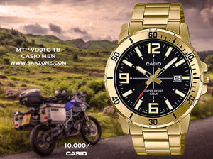 Casio Men Enticer Series  MTP-VD01G-1B