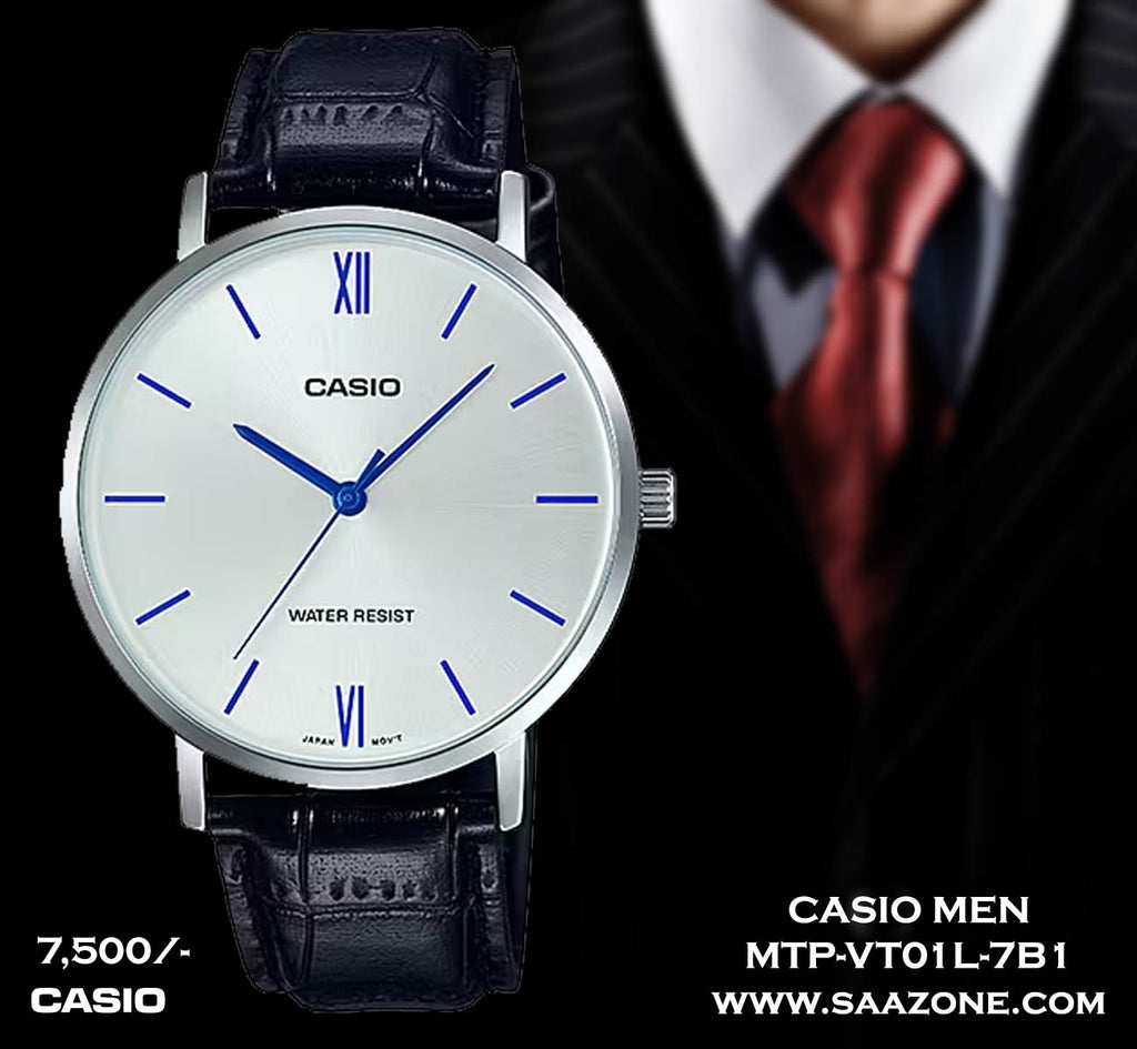 Casio Men Enticer Series MTP-VT01L-7B1