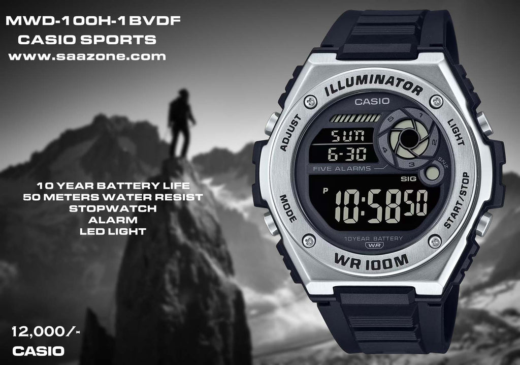 Casio Sport MWD-100H-1BVDF