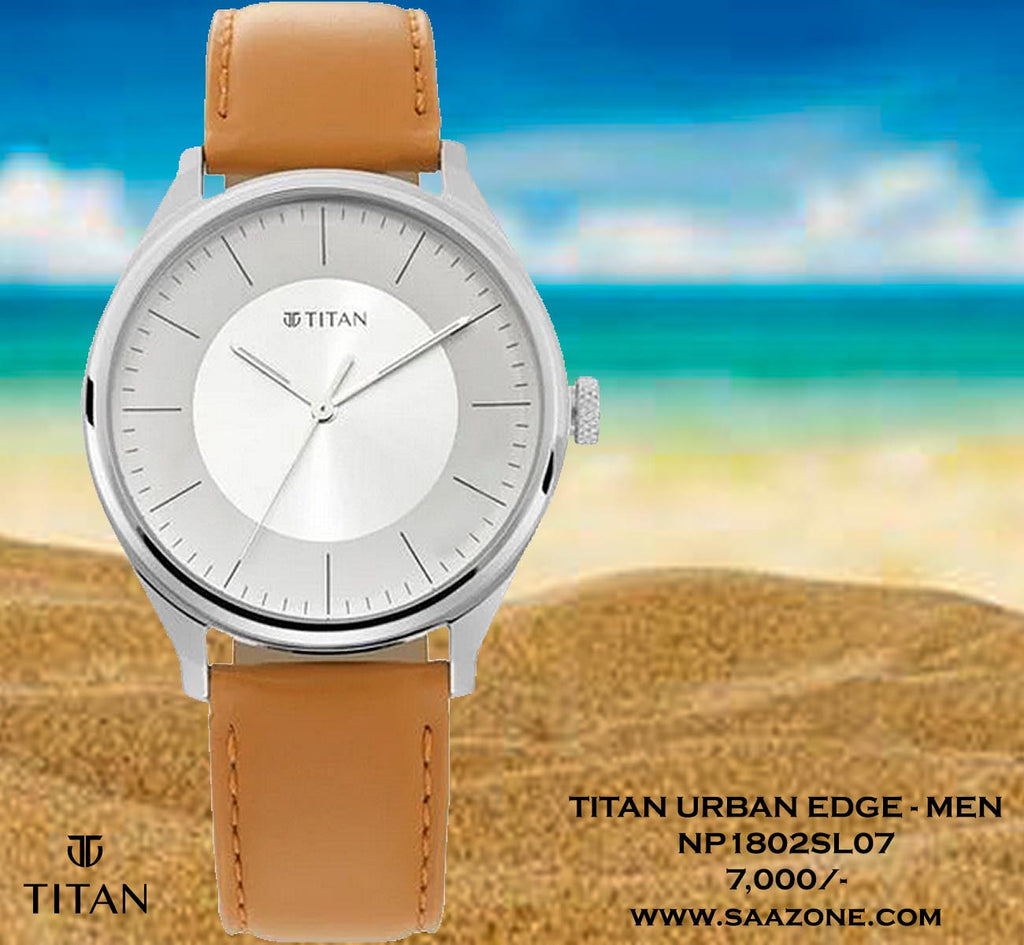 Titan Urban Edge Lustrous for Men 1802SL07