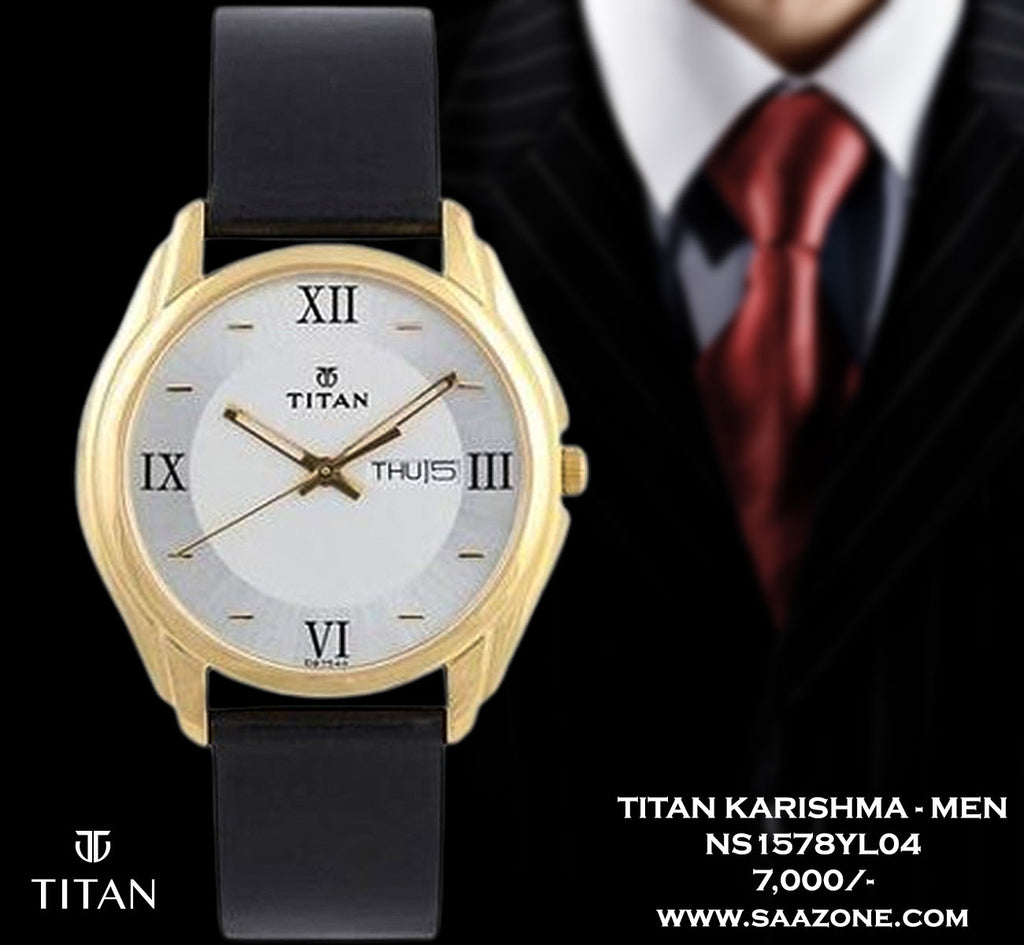 Titan Quartz Silver Dial for Men 1578YL04