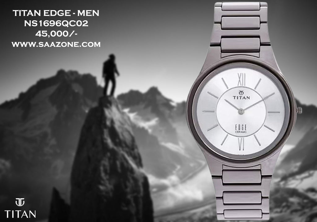 Titan Edge Ceramic For Men 1696QC02
