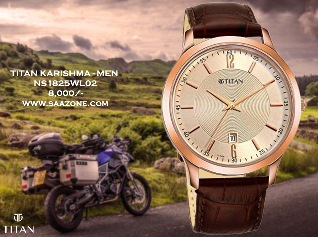 Titan Rose Gold Dial for Men 1825WL02