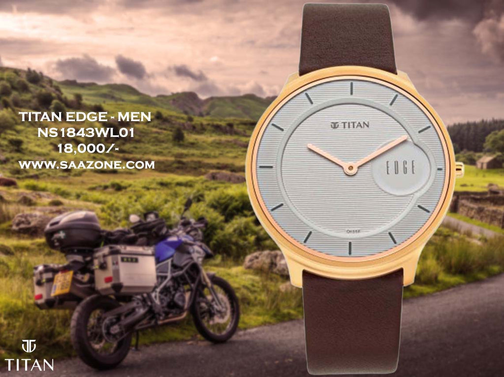 Titan Edge For Men 1843WL01