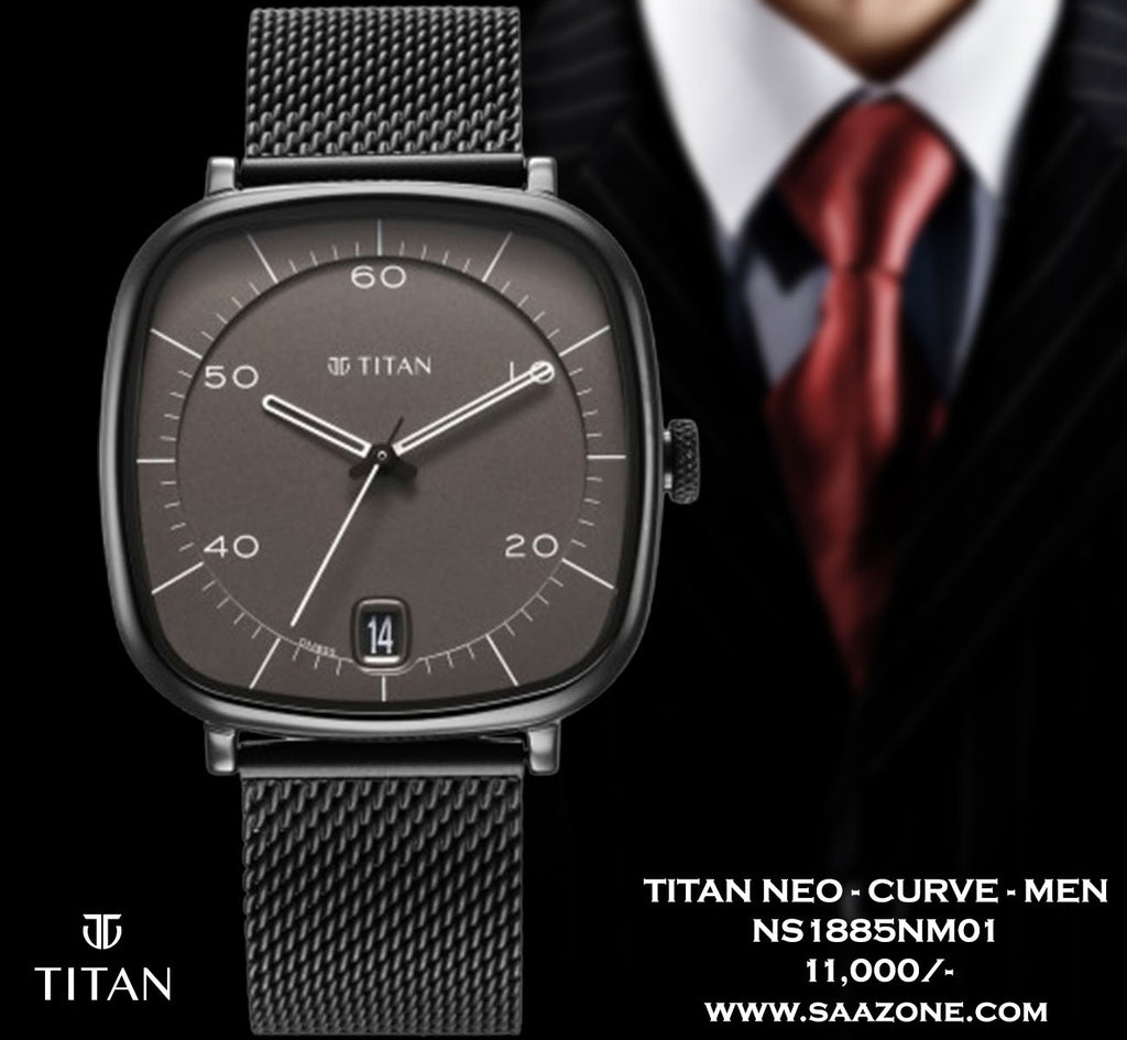 Titan Neo Curve Anthracite Dial for Men 1885NM01