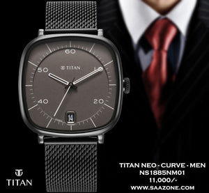 Titan Neo Curve Anthracite Dial for Men 1885NM01