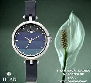 Titan Raga Viva Blue Dial for Ladies 2606SL02