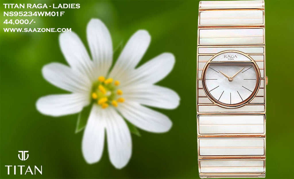 Titan Raga Power Pearls for Ladies 95234WM01