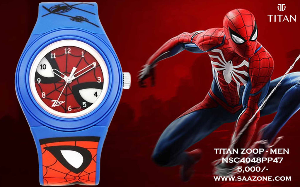 Zoop Marvel Spiderman Boys Kids C4048PP47