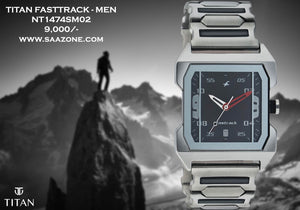 Fastrack Black Dial for Men 1474SM02