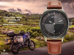 Titan Neo Economy Grey Dial For Men 1802QL03