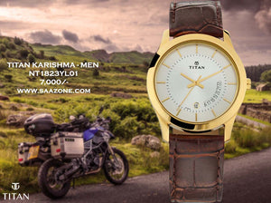 Titan Silver Dial for Men 1823YL01