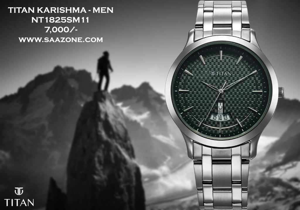 Titan Karishma Green Dial For Men 1825SM11