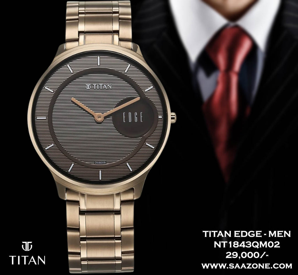 Titan Edge for Men 1843QM02