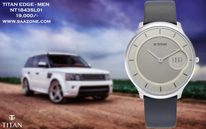 Titan Edge Grey Dial for Men 1843SL01
