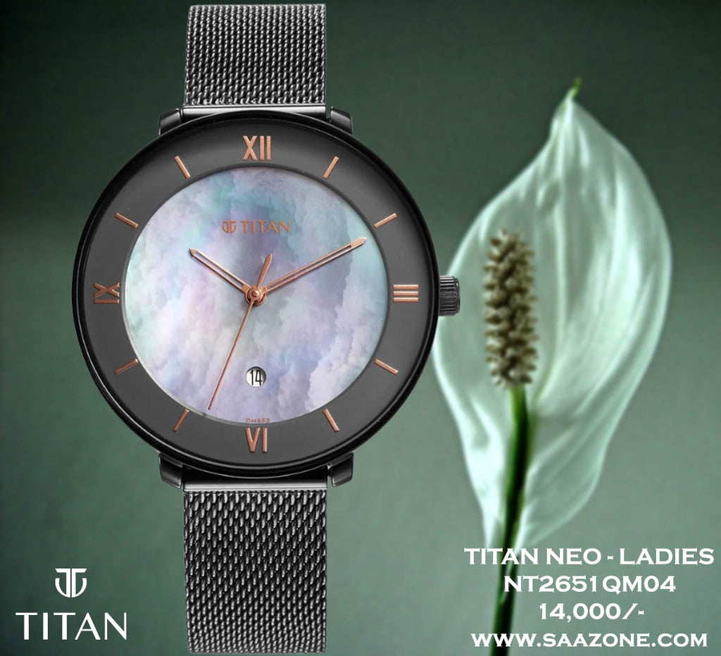 Titan Workwear Mother Of Pearl Dial for Ladies 2651QM04
