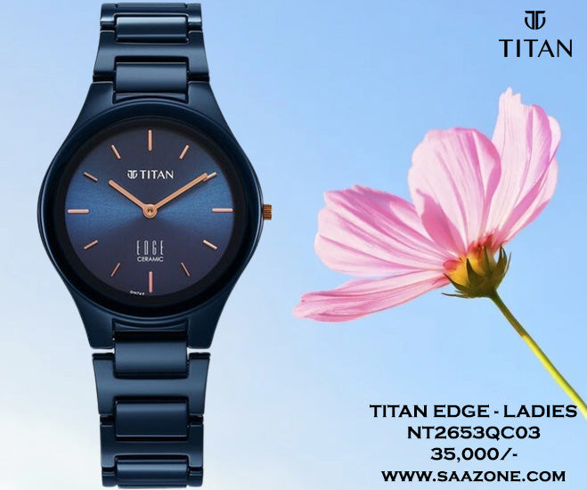 Titan Edge Ceramic for Ladies 2653QC03