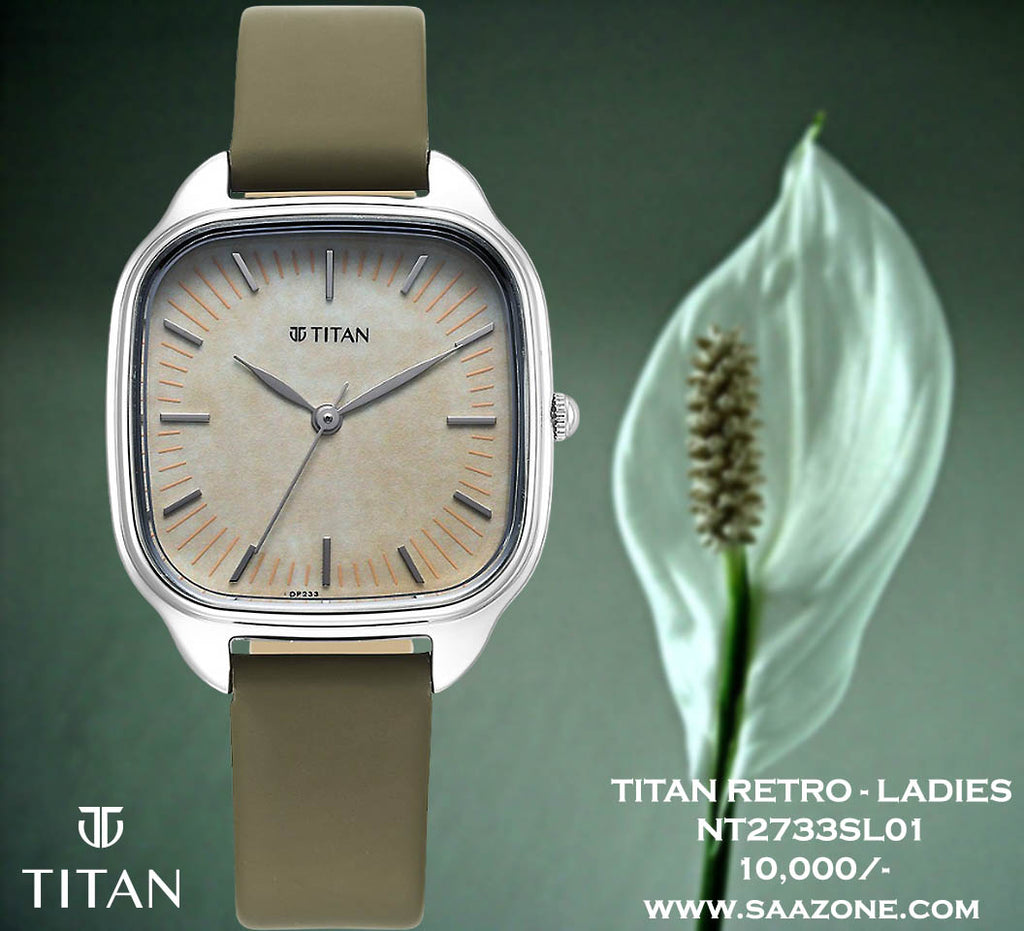 Titan Workwear White Dial for Ladies 2733SL01