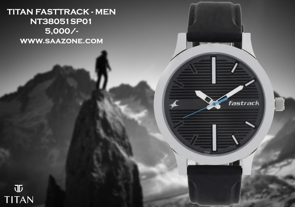 Fastrack Quartz Grey Dial for Men 38051SP01
