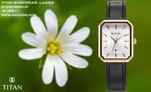 Titan Minimalists Silver Dial for Ladies 95249WL01