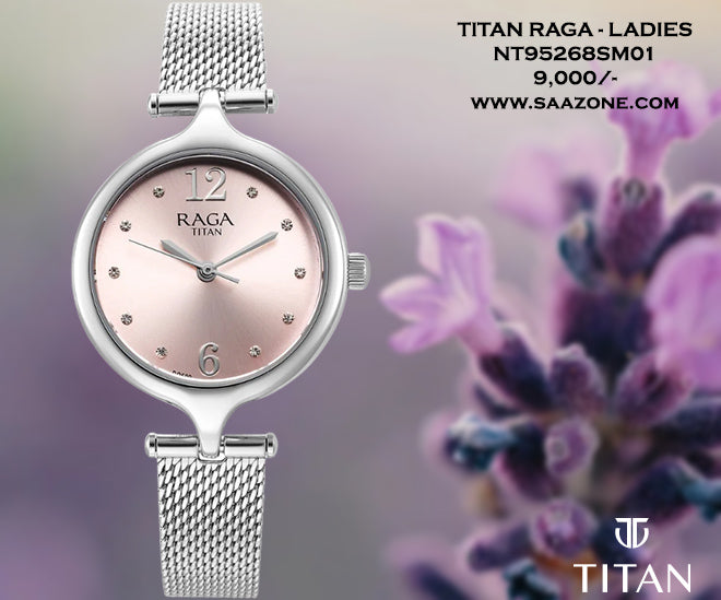 Titan Raga Showstopper for Ladies 95268SM01