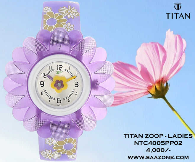 Zoop Silver Dial for Girls Kids C4005PP02
