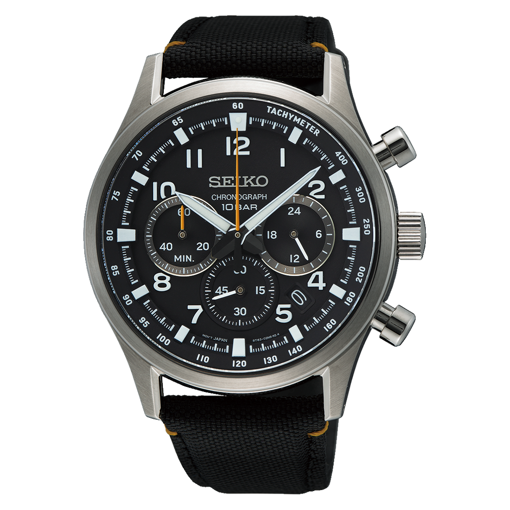 Seiko Canvas Quartz Chronograph SSB449P1