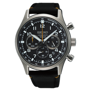 Seiko Canvas Quartz Chronograph SSB449P1