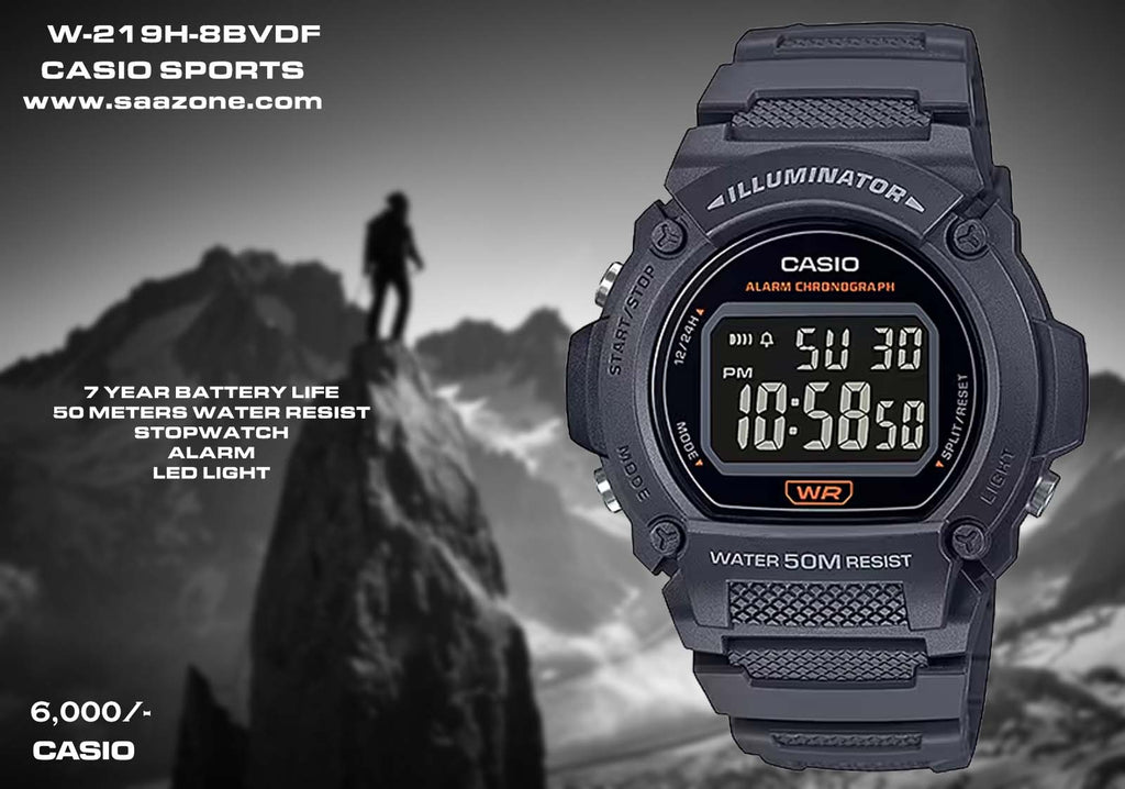 Casio Sport W-219H-8BVDF