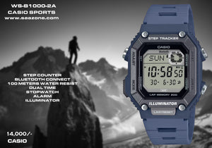 Casio Steptracker with Bluetooth Connectivity WS-B1000-2A