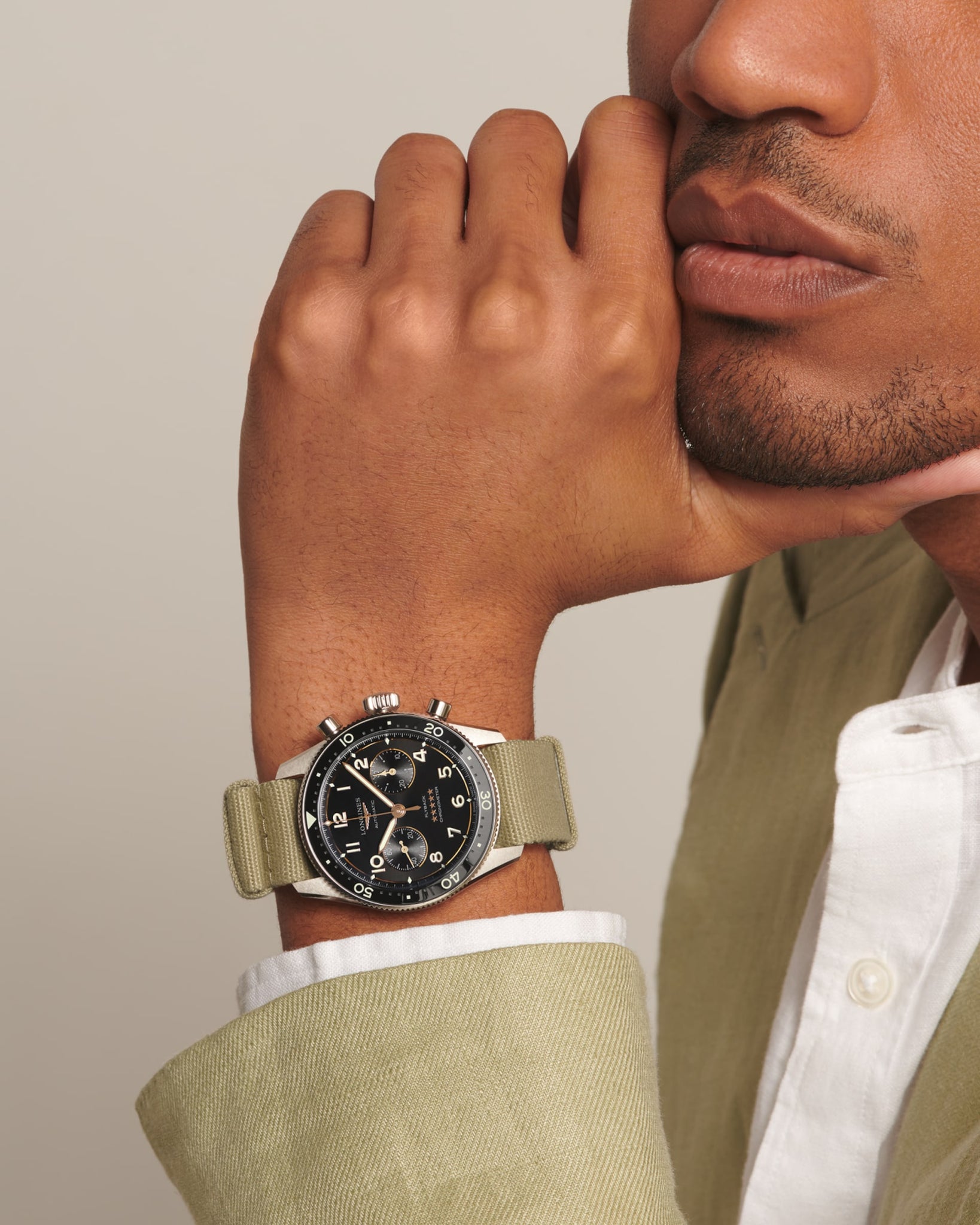 LONGINES SPIRIT FLYBACK L3.821.4.53.9 - automatic watch, Ø 42.00 mm