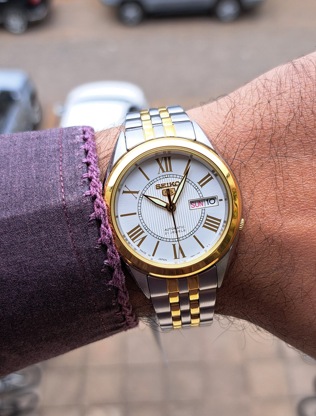 Seiko 5 Unisex Automatic Japan for Men SNKL36J1 - Very Rare Collectors Item