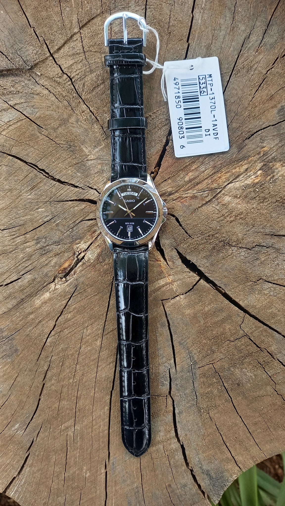 Casio Exclusive Leather for Men MTP-1370L-1A