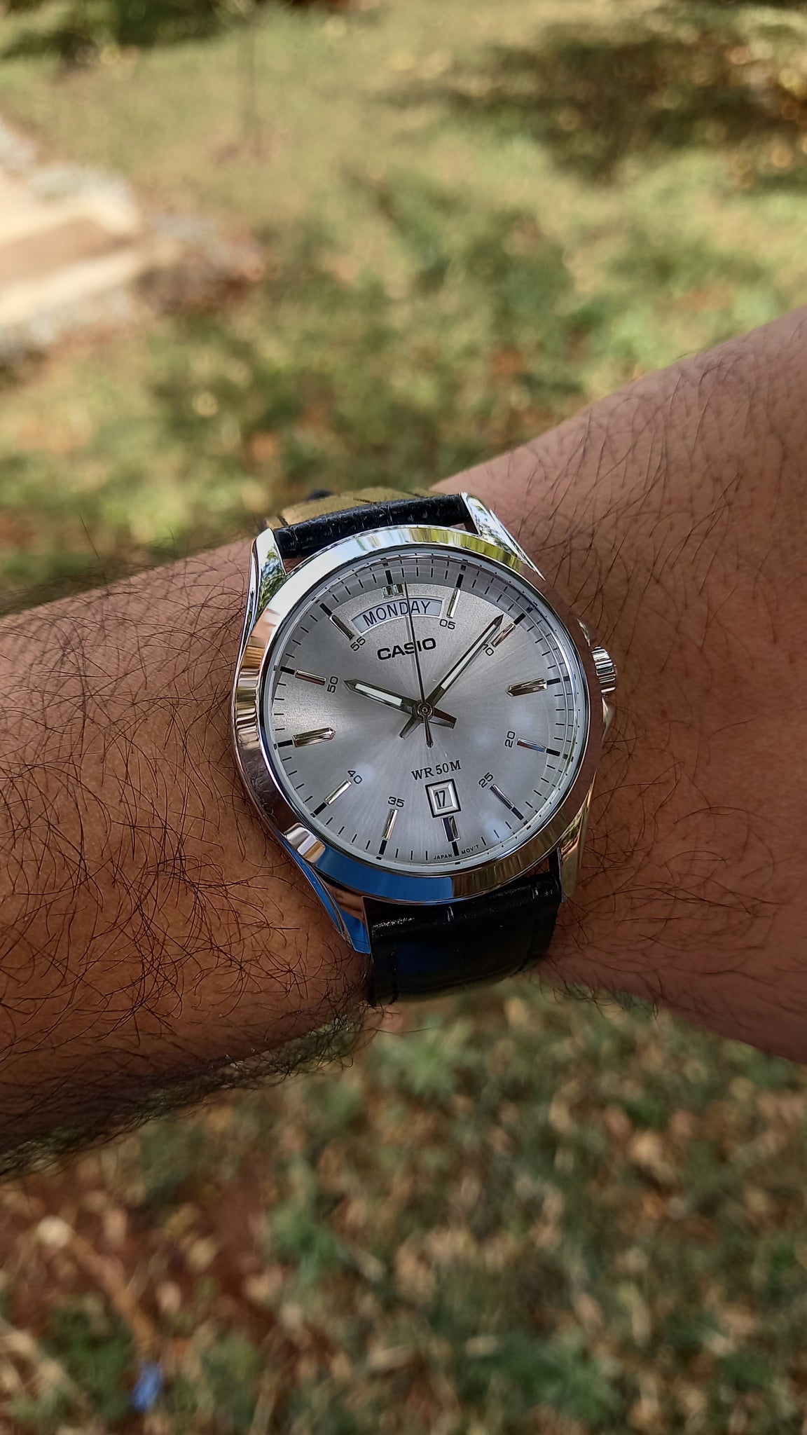 Casio Exclusive Leather for Men MTP-1370L-7A