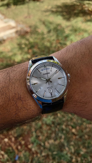 Casio Exclusive Leather for Men MTP-1370L-7A