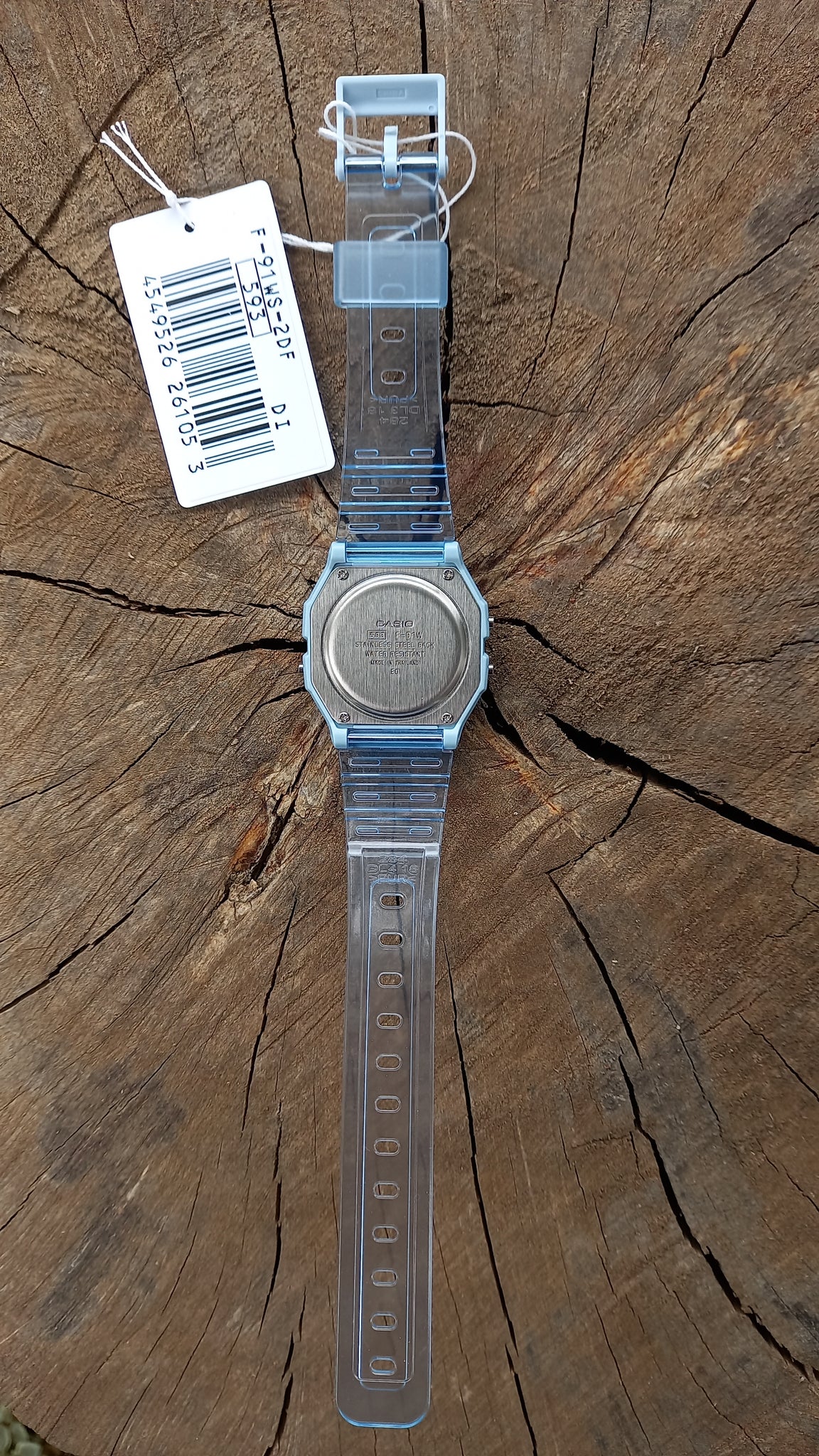 Casio F91 Jelly Series F-91WS-2D