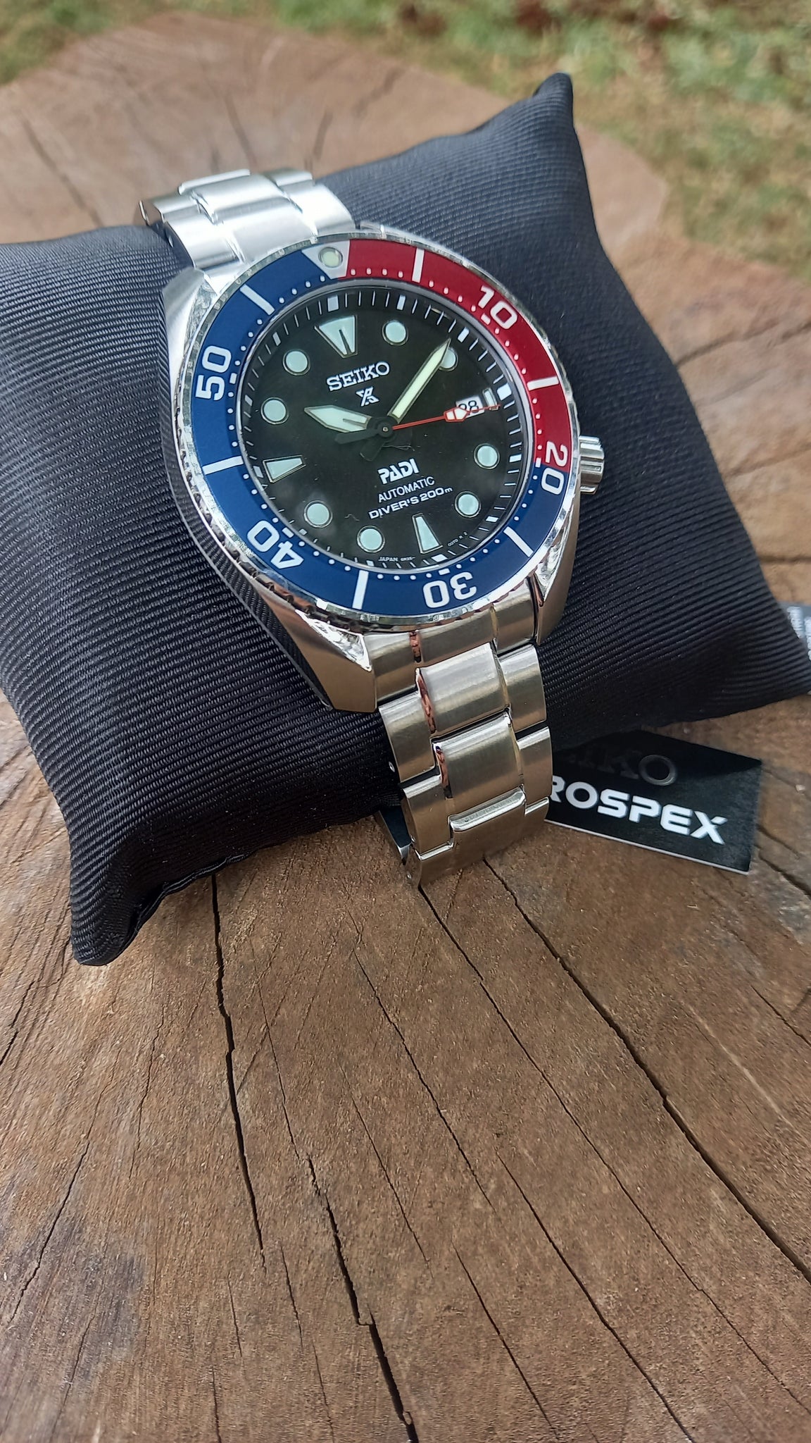 Seiko Prospex Sumo PADI Sapphire Automatic Diver's Watch SPB181J1