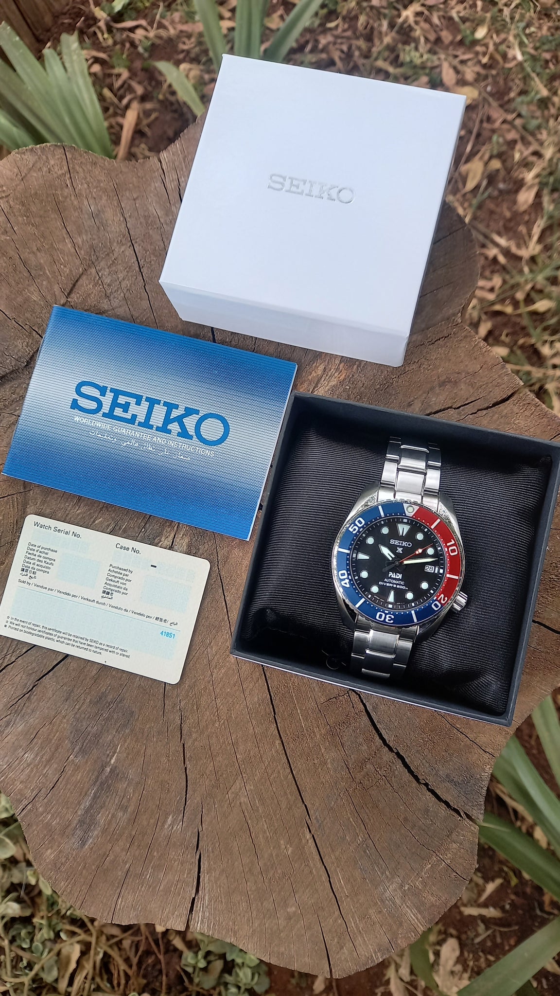 Seiko Prospex Sumo PADI Sapphire Automatic Diver's Watch SPB181J1