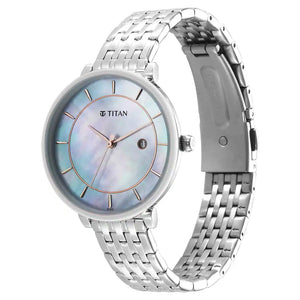 Titan Premier For Ladies - Mother of Pearl Dial