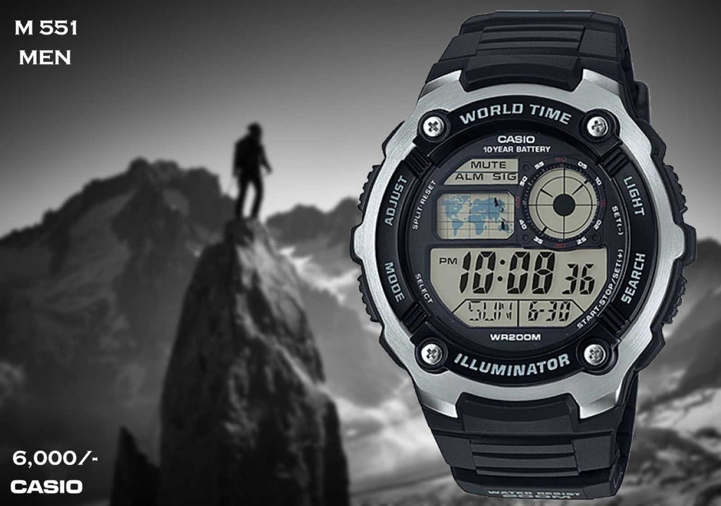 Casio Digital Timepiece M 551