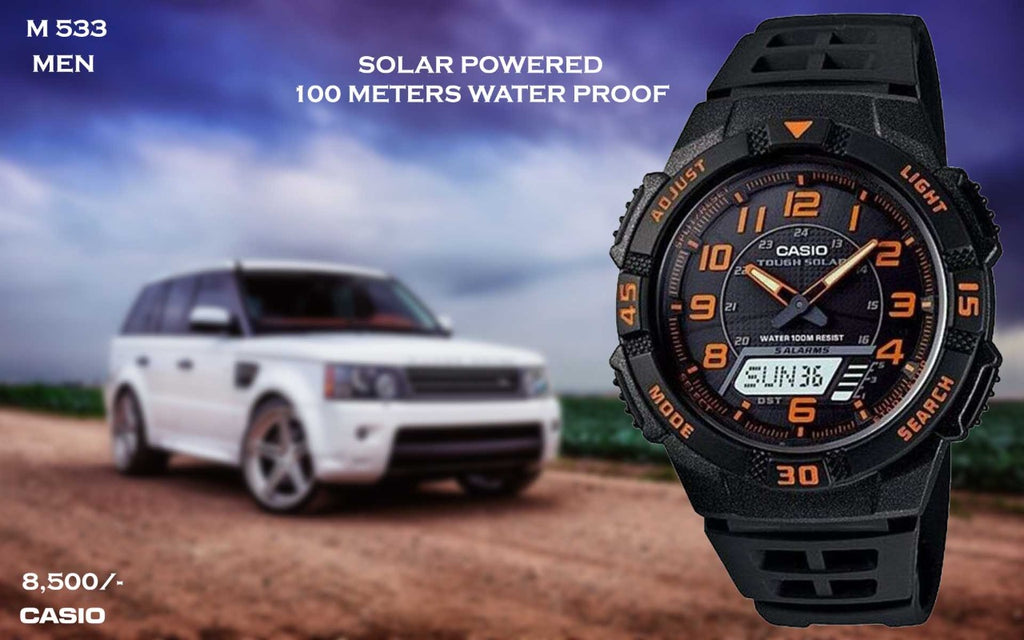 Casio Solar Powered Timepiece M 533