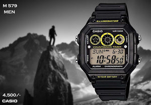 Casio Digital Timepiece M 579