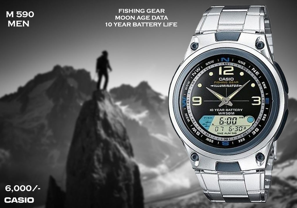 Casio Sport Fishing Gear M 590