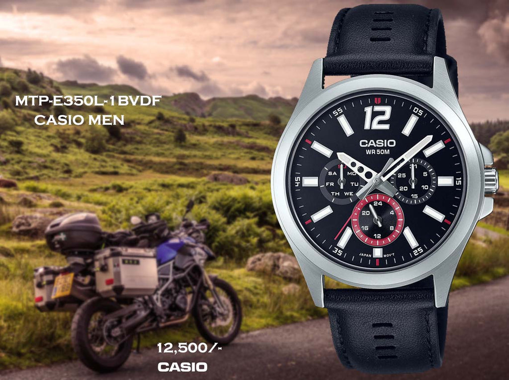 Casio Men Enticer Series MTP-E350L-1BVDF - Limited Edition