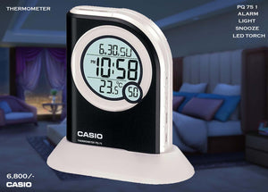 W Casio Alarm Clock PQ 75 1